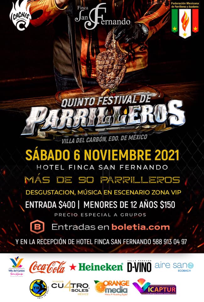 Quinto festival de Parrilleros